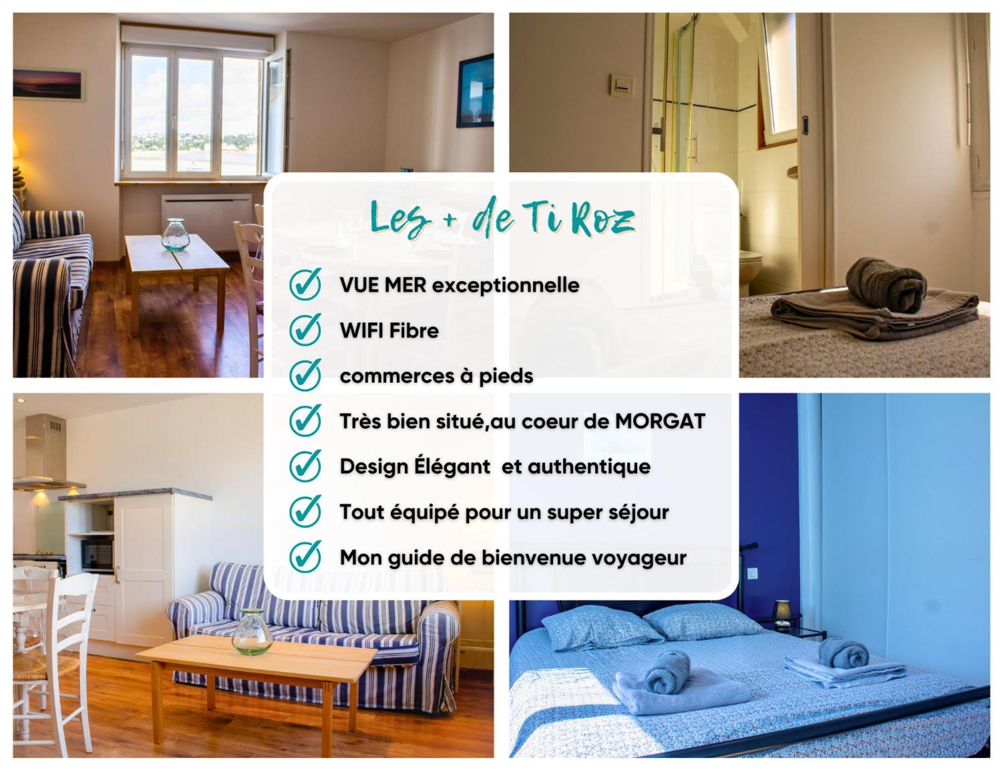 Appartement Ti Roz à Crozon Extérieur photo